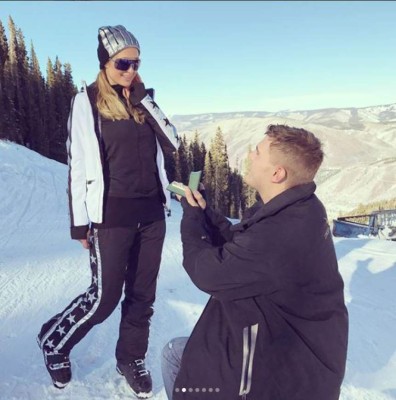 ¡Confirmado! Paris Hilton está comprometida con su novio Chris Zylka