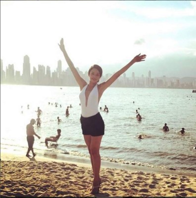 Miss Universo Honduras, Sirey Moran, se muestra sin una gota de maquillaje