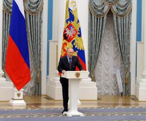 El presidente de Rusia, Vladimir Putin.