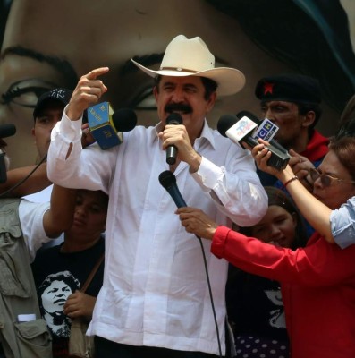 'Mel” amenaza con que no habrá paz sin reformas