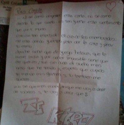 Filtran carta que Agoney, exconcursante de Operación Triunfo, escribió para pedir la mano de un enamorado