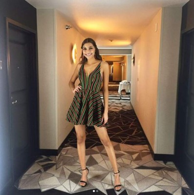 La bella hondureña April Tobie necesita de tu voto para ganar el Miss Universo 2017