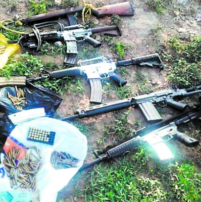 Por tenencia ilegal de armas acusan a cinco campesinos