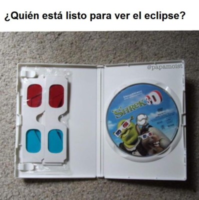 ¡A todo le hallan gracia! Se viralizan memes por el eclipse solar