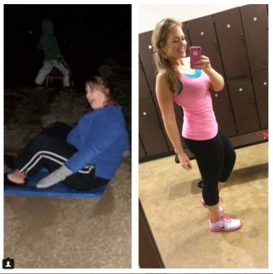 Fue la burla de todos por su peso, hoy es una estrella de superación en Instagram