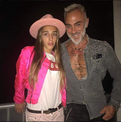Critican a Gianluca Vacchi por fotos con su hijastra