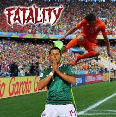 Los memes por la derrota de México ante Holanda