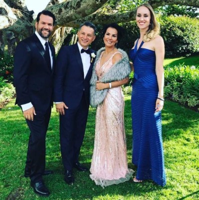 Hija menor del pastor Cash Luna contrajo matrimonio con un portugués