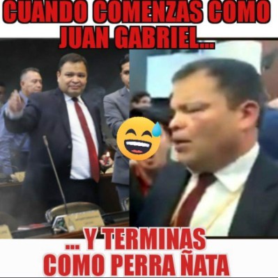 Los memes que dejó el zafarrancho entre nacionalistas y los de Libre en el Congreso Nacional