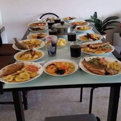 Migrantes hondureños no olvidan tradiciones