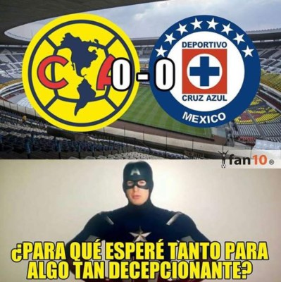 Destrozan con memes aburrido partido de final entre América-Cruz Azul