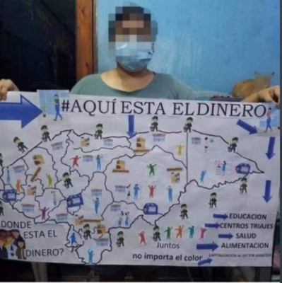 #AquíestáHonduras, la respuesta a la pregunta viral '¿Dónde está el dinero?' (FOTOS)