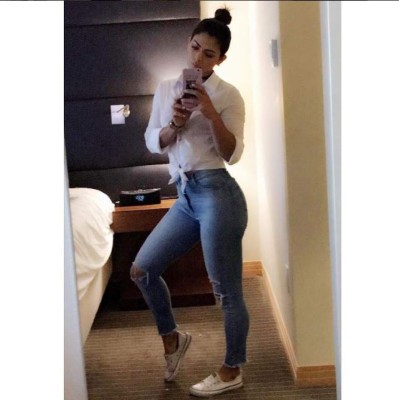 Loren Mercadal, uno de los rostros más bellos de la TV hondureña