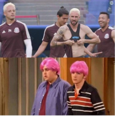 Los memes del nuevo look del Chicharito Hernández para duelo entre México vs Brasil en Rusia 2018