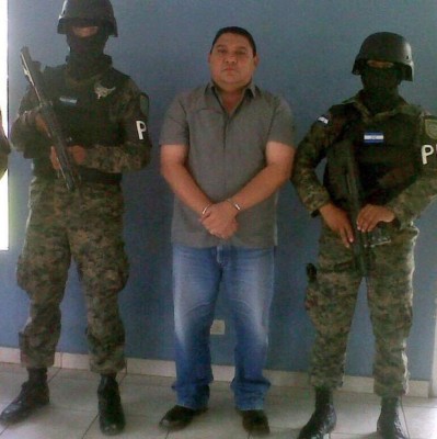 Agentes de Fusina capturan a Ramón Sarmiento, alcalde de Juticalpa
