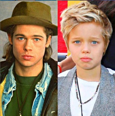 La transformación física de Shiloh, la hija de Angelina Jolie y Brad Pitt que desea cambiarse de sexo