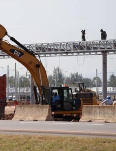A un año del iniciode operaciones, las obras de construcción siguen en el Aeropuerto Internacional de Palmerola.
