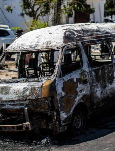 Jalisco sufrió una violenta jornada como respuesta del crimen organizado a la caída del jefe del Cártel de Jalisco Nuevo Generación.