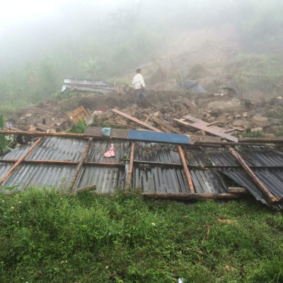 Muerte y destrucción causan fuertes lluvias en territorio hondureño