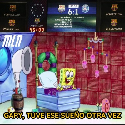 Con memes destrozan a Messi y el Barcelona tras nueva eliminación en Champions