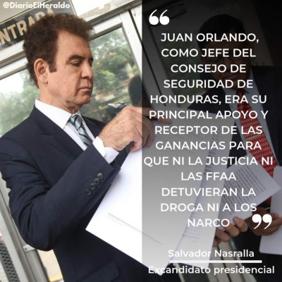 Así reaccionaron los políticos hondureños tras noveno día del juicio de Tony Hernández