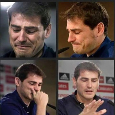 Iker Casillas entre lágrimas se despide del Real Madrid