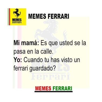 Los más divertidos memes de Ferrari que llenaron las redes sociales