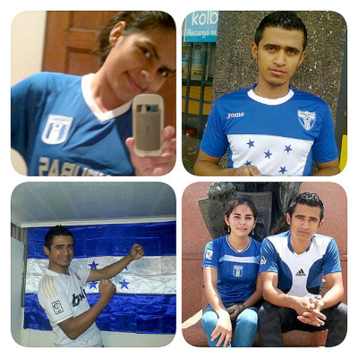 Así celebraron los hondureños la clasificación