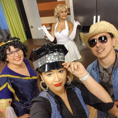 Así se disfrazaron conocidos hondureños para Halloween