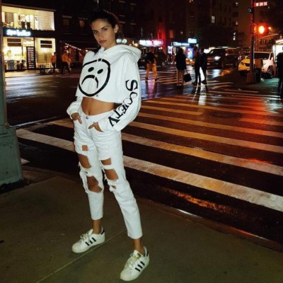 Ella es la supermodelo portuguesa Sara Sampaio, ¿la nueva conquista de Neymar?