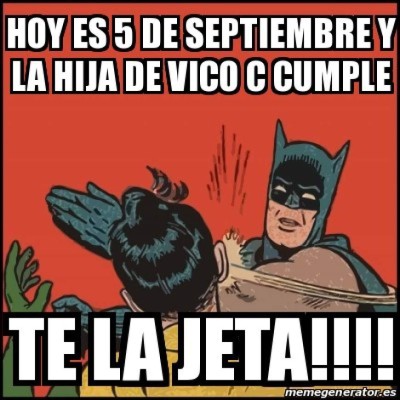 Memes: 'Hoy es 5 de septiembre', pero la hija de Vico C no cumple 13, sino 30
