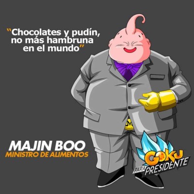 Galería: La campaña presidencial de Gokú viralizada en redes