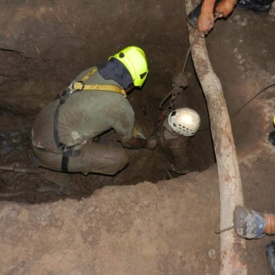 Honduras: Milagroso rescate de soterrado
