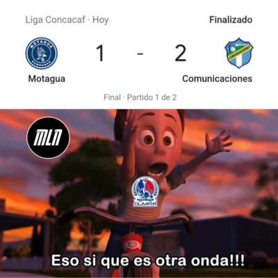 Motagua es víctima de crueles memes tras derrota frente a Comunicaciones