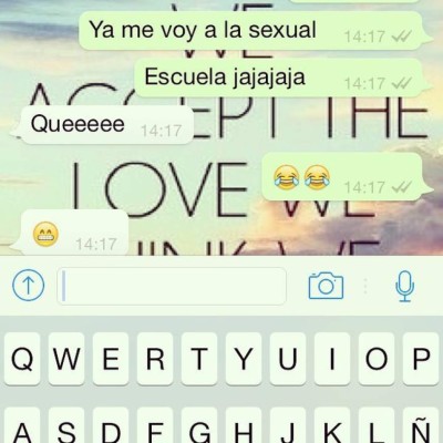 Mensajes en WhatsApp