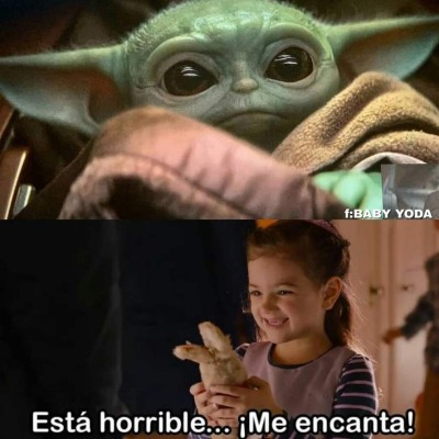 Los tiernos memes que dejó la aparición del bebé Yoda en Star Wars