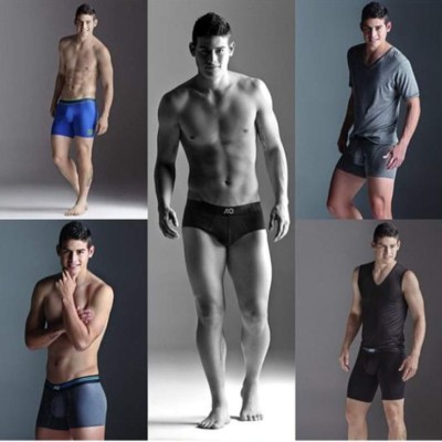 VIDEO: James Rodríguez modela ropa interior