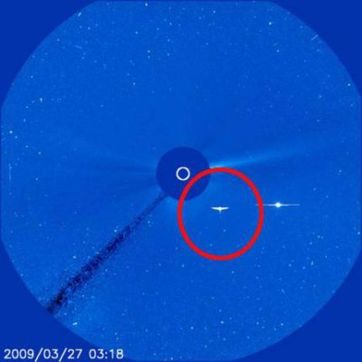 ¿Ángeles cerca del sol?