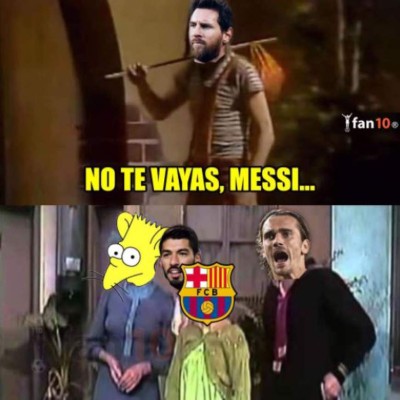 Salida de Lionel Messi del Barcelona dispara ola de memes