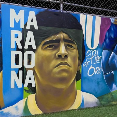 'Desde Honduras para el mundo': Grafitero hondureño inmortaliza a Vicente Fernández con increíble mural (FOTOS)