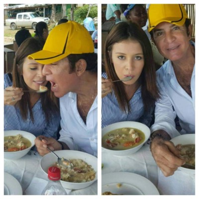 Vacaciones Morazánicas de Nasralla e Iroshka se vuelven virales &nbsp;&nbsp;