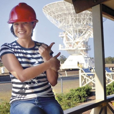 Las galaxias vistas por una hondureña