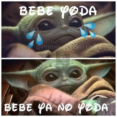Los tiernos memes que dejó la aparición del bebé Yoda en Star Wars