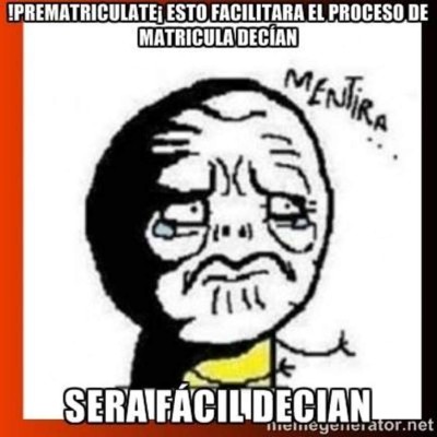Divertidos memes se burlan del sistema de matrícula de la UNAH