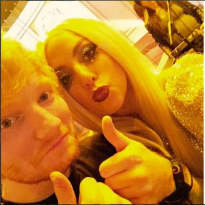 Lady Gaga apoya a Ed Sheeran tras ser acosado en Twitter