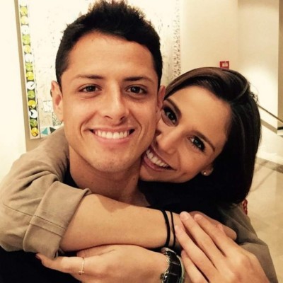 Novia del Chicharito Hernández 'amenaza' a otro jugador por su novio
