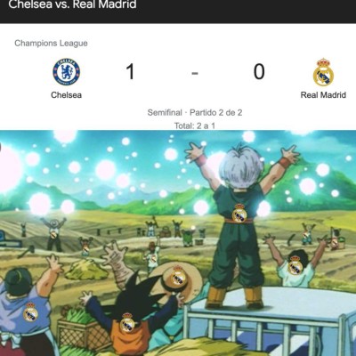 Memes destrozan al Real Madrid tras eliminación ante el Chelsea en la Champions