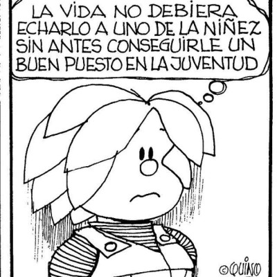 Las mejores frases de Mafalda, el inolvidable personaje creado por Quino&nbsp;&nbsp;