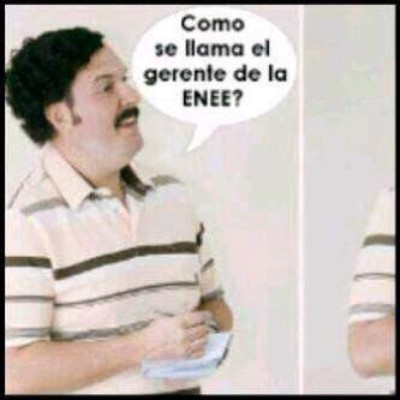 Los memes por apagones de la ENEE