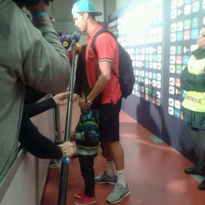 VIDEO: Hijo de Cristiano Ronaldo se robó el show